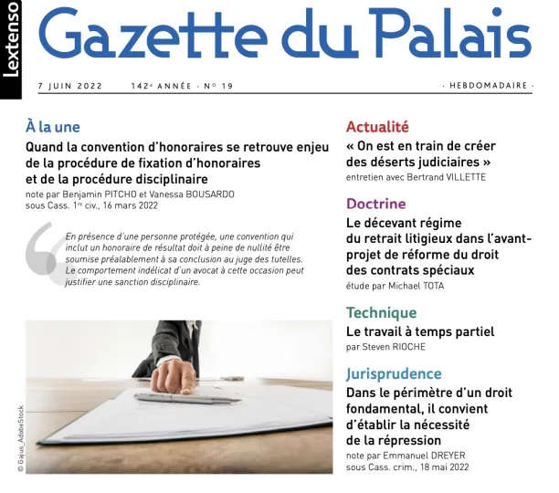 Le décevant régime du retrait litigieux dans l'avant-projet de réforme du droit des contrats spéciaux